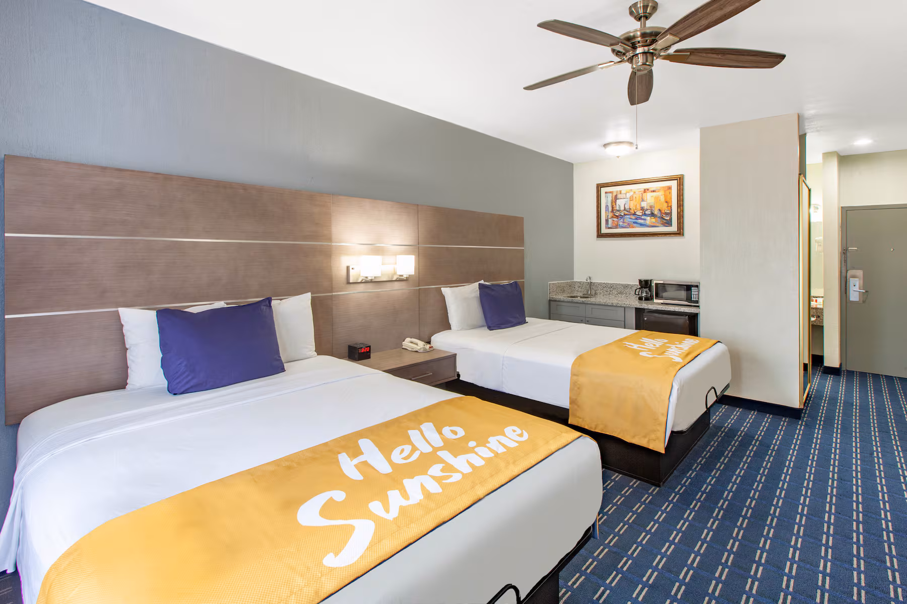 2 Queen Beds Second Floor Non-Smoking Room